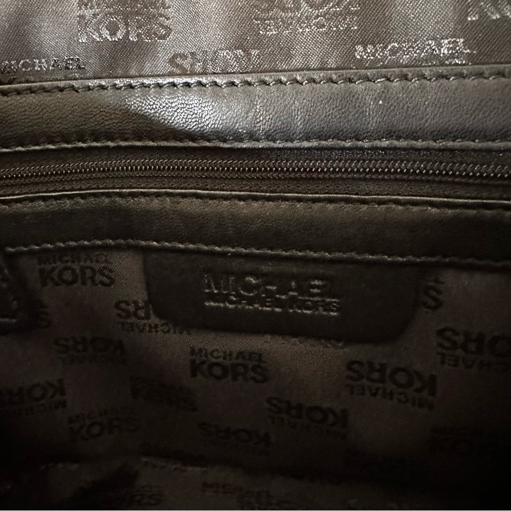 Michael Kors ID Chain Leather Clutch - Picture 5 of 12
